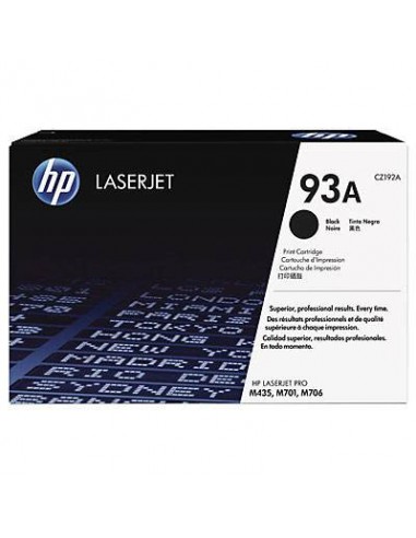 HP 93A Black LaserJet Cartridge (CZ192A) (CZ192A)