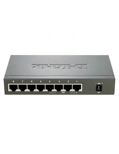 Switch Ethernet 8 ports - 4 ports PoE D-LINK