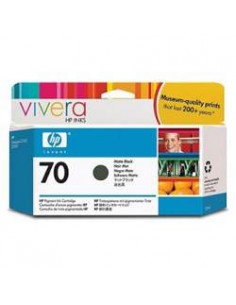 CARTOUCHE HP 70 MATTE BLACK DJ