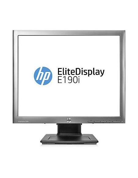 HP EliteDisplay E190i 18.9" IPS Argent écran plat de PC