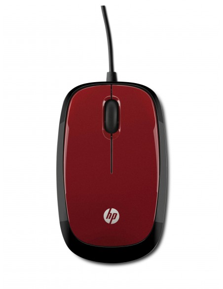 HP Souris filaire X1200 Flyer (rouge)