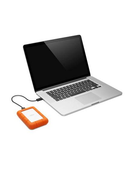 LaCie Rugged Mini Micro-USB B 3.0 (3.1 Gen 1) 1000Go Argent disque dur externe