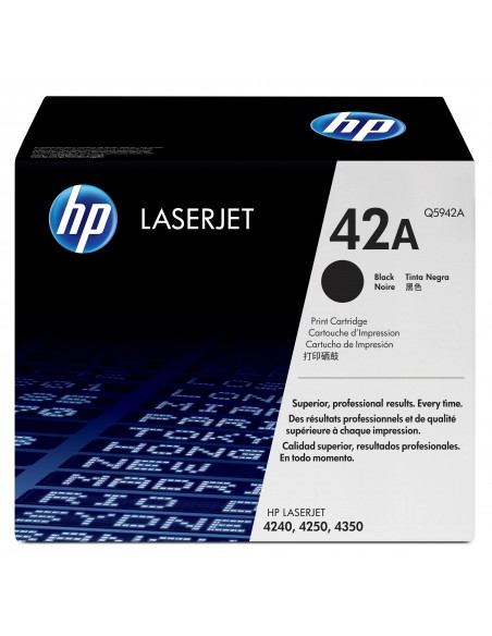 HP 42A toner LaserJet noir authentique