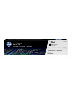 HP 126A pack de 2 toners LaserJet noir authentiques 2