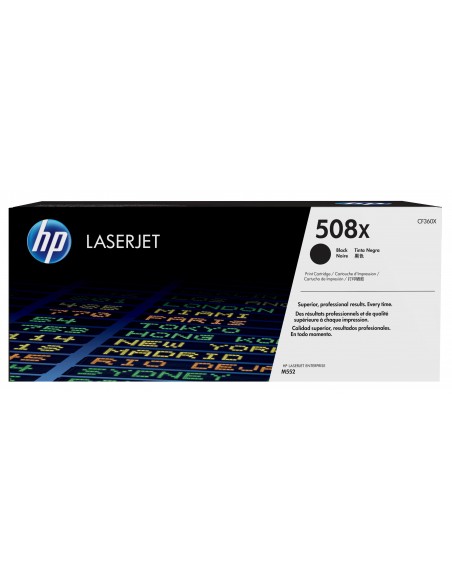 HP 508X toner LaserJet Noir grande capacité authentique