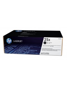 HP 25X cartouche de toner LaserJet noir grande capacité authentique 2