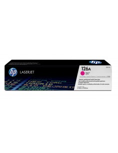 HP 126A toner LaserJet magenta authentique