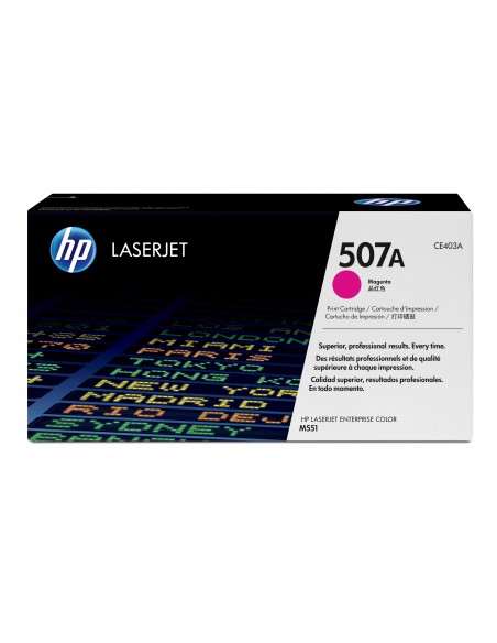 HP 507A toner LaserJet magenta authentique