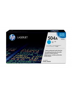 HP 504A toner LaserJet cyan authentique 2