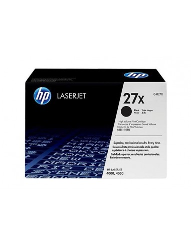 HP 27X toner LaserJet noir grande capacité authentique