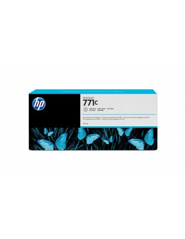 HP 771C cartouche d'encre DesignJet gris clair, 775 ml