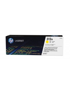 HP Cartouche de toner jaune authentique LaserJet 312A 2