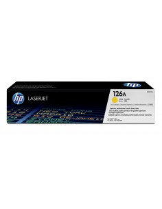 HP 126A toner LaserJet jaune authentique 2