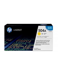 HP 504A toner LaserJet jaune authentique