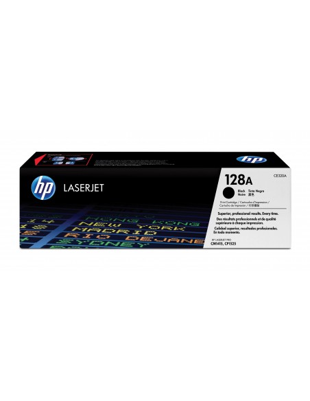 HP 128A toner LaserJet noir authentique