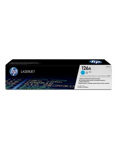 HP 126A toner LaserJet cyan authentique