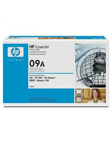 HP 09A Laser cartridge 15000pages Noir