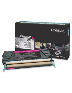 Lexmark C746A1MG Cartouche 7000pages Magenta cartouche toner et laser