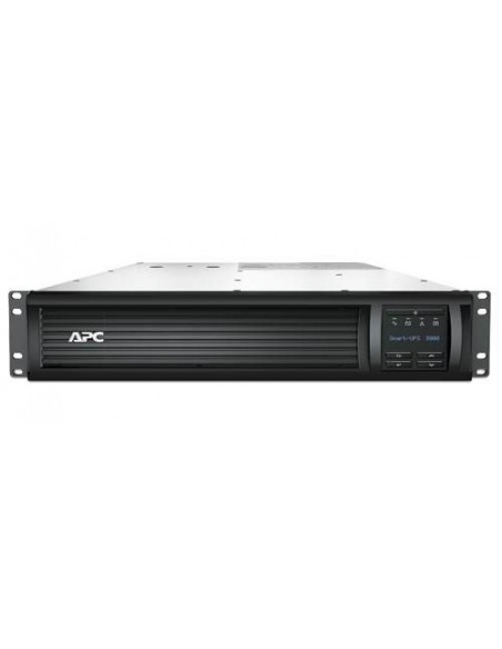 APC Smart-UPS Interactivité de ligne 3000VA 9sortie(s) CA A mettre sur rack Noir alimentation d'énergie non interruptible