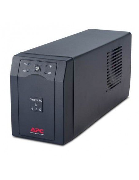 APC Smart-UPS Interactivité de ligne 620VA 4sortie(s) CA Tour Gris alimentation d'énergie non interruptible