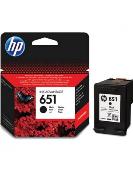HP 651 600pages Noir cartouche d'encre