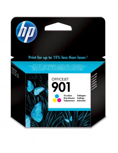 HP 901 cartouche d'encre trois couleurs authentique