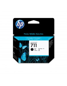 HP 711 cartouche d'encre DesignJet noir, 80 ml