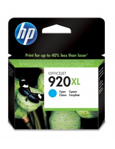 HP 920XL cartouche d'encre cyan grande capacité authentique
