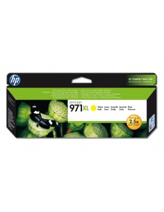 HP 971XL cartouche d'encre jaune grande capacité authentique 2