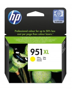 HP 951XL cartouche d'encre jaune grande capacité authentique
