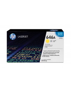 HP 646A toner LaserJet jaune authentique