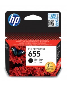 HP 655 Noir cartouche d'encre