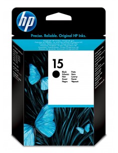 HP 15 cartouche d'encre noir petite contenance authentique