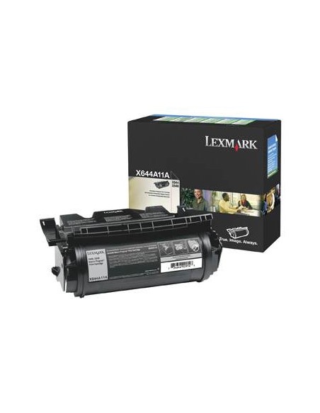 Lexmark X644A11E Laser cartridge 10000pages Noir cartouche toner et laser