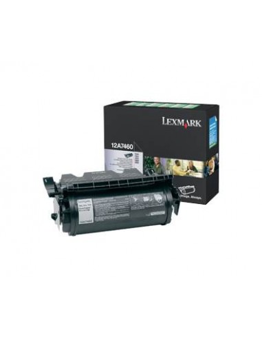 Lexmark 12A7460 Laser cartridge 5000pages Noir cartouche toner et laser