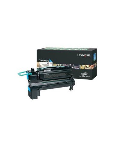 Lexmark C792A1CG Cartouche 6000pages Cyan cartouche toner et laser