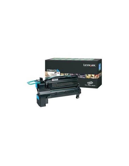 Lexmark C792A1CG Cartouche 6000pages Cyan cartouche toner et laser