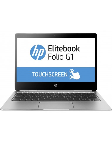 HP EliteBook Folio G1 1.1GHz m5-6Y54 12.5" 3840 x 2160pixels Écran tactile Argent Ordinateur portable