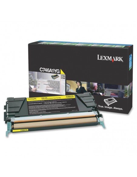Lexmark C746A1YG Cartouche 7000pages Jaune cartouche toner et laser