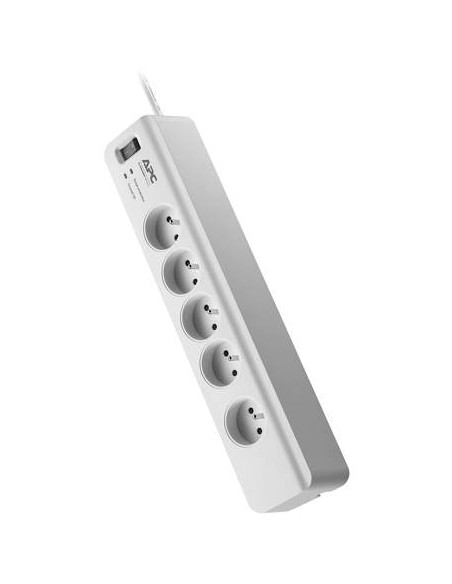 APC PM5-FR 5AC outlet(s) 230V 1.83m Blanc protection surtension