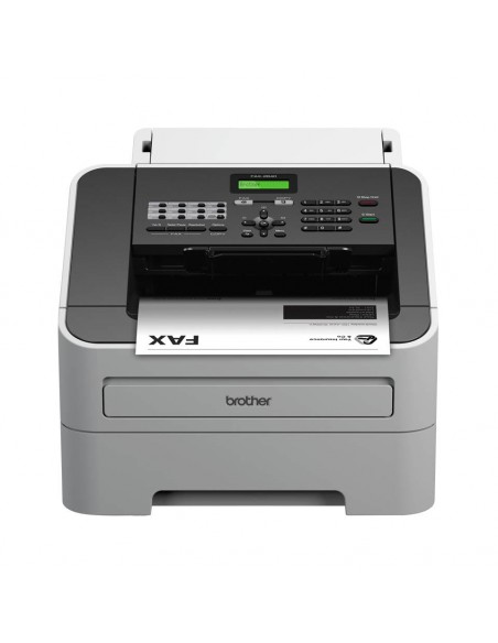 Brother FAX-2840 Laser 33.6Kbit s A4 Noir, Gris fax