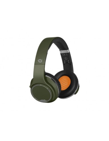 Conceptronic CHSPBTSPK Bandeau Binaural Câblé Bluetooth Vert casque et micro