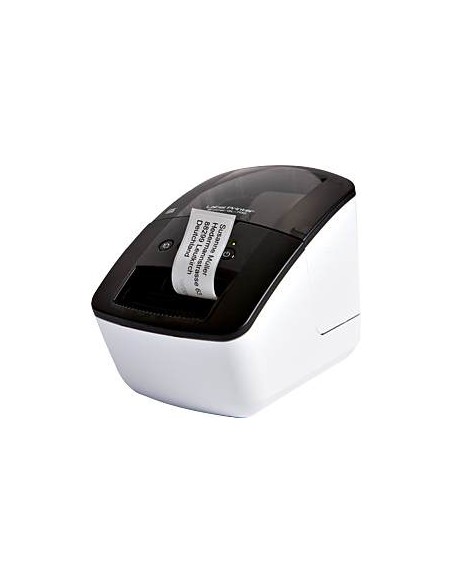 Brother QL-700 Thermique directe 300 x 300DPI Noir, Blanc imprimante pour étiquettes