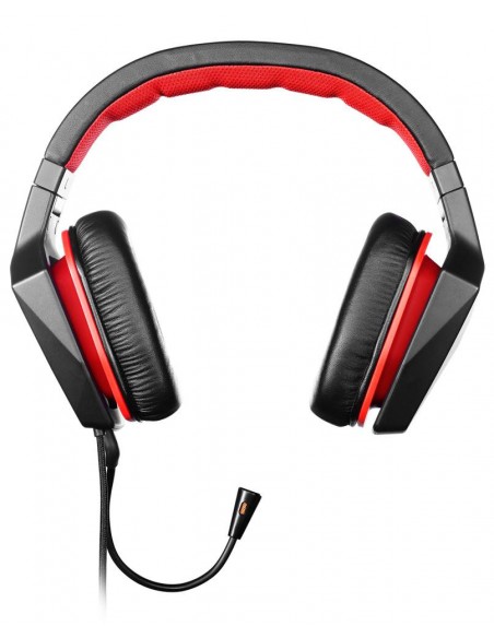 Lenovo GXD0J16085 Binaural Bandeau Noir, Rouge Casque audio