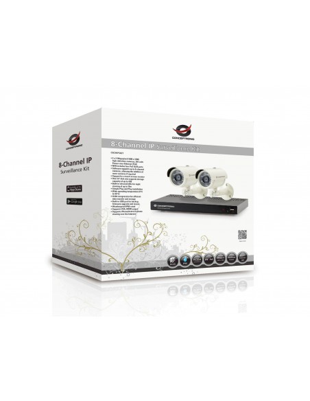 Conceptronic Kit de surveillance IP 8 canaux