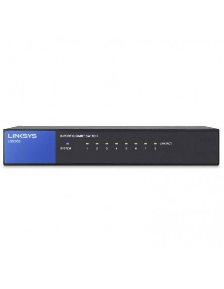 Linksys LGS108 8-Port Business Desktop Gigabit Switch (LGS108-EU)