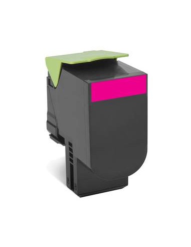 Lexmark 70C80M0 1000pages Magenta cartouche toner et laser