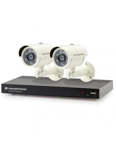 Kit de surveillance IP 8-Canaux POE