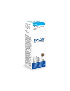 Epson Cyan ink bottle 70ml pour l800 (C13T67324A)