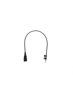 Jabra QD cord, straight, mod plug 0.5m câble de téléphone